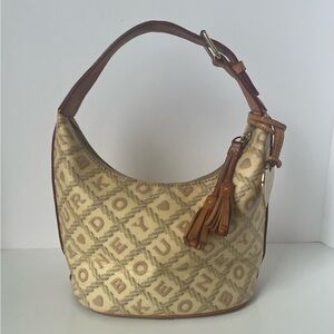 Dooney & Bourke Vintage Y2K “Spellout” Small Bucket Bag